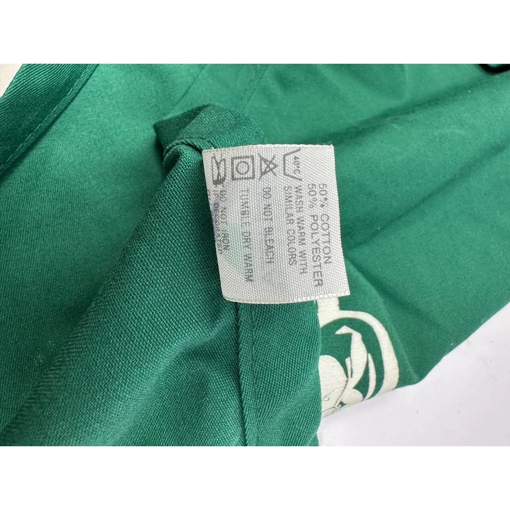 Rare Vintage Enchanted Forrest Green Adjustable Apron Augusta Sportswear USA P9